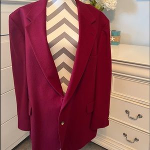 Mens burgundy suit jacket